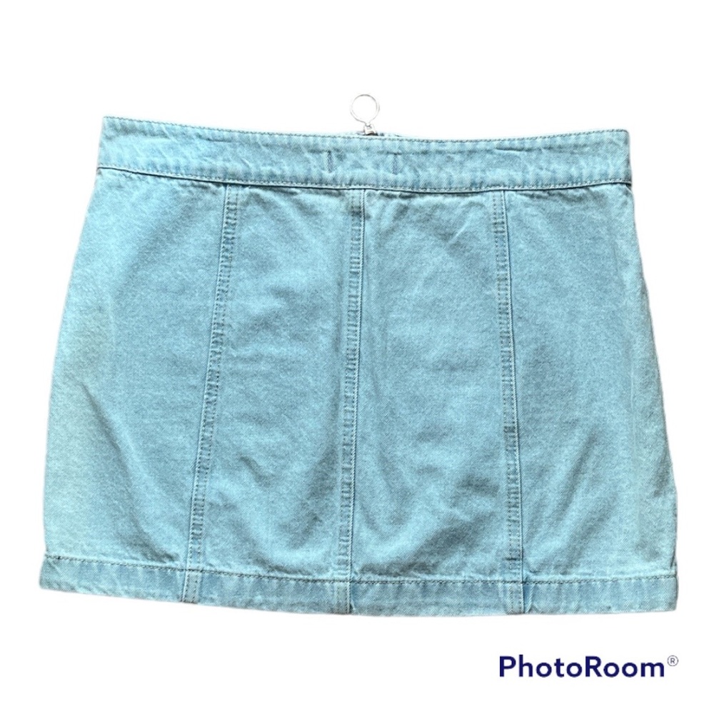 Forever 21 size 28 denim mini pencil skirt